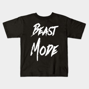 Beast Mode | Motivational Design | Inspirational Workout Shirt Kids T-Shirt